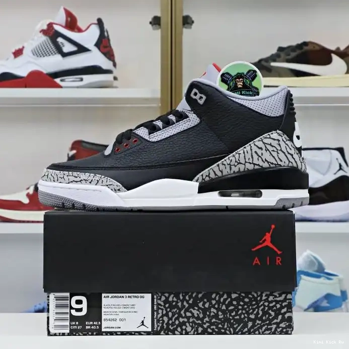 Jordan 2018（854262-001） 3 blackcement Jordan Air Kimikick  retro 0825